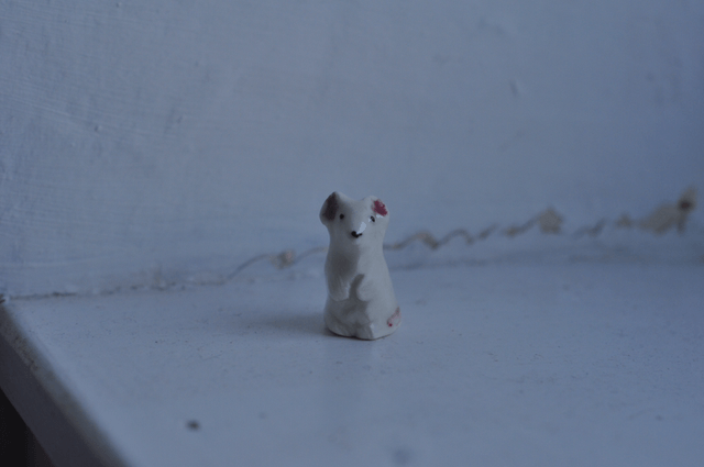Little clay mouse 