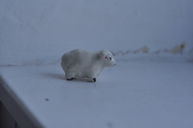 Little clay sheep 