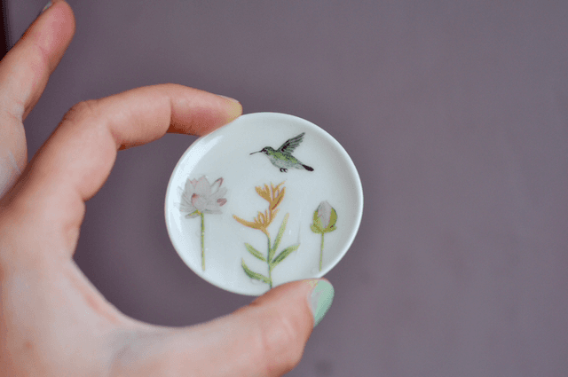 Mini tropical plate 