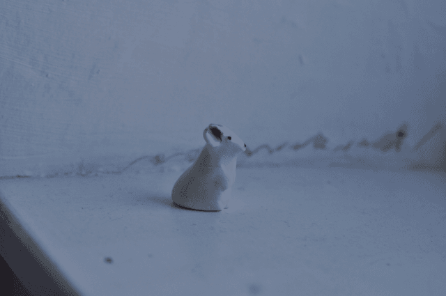 Little clay mouse 