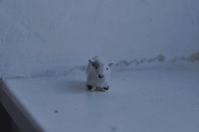 Little clay sheep 